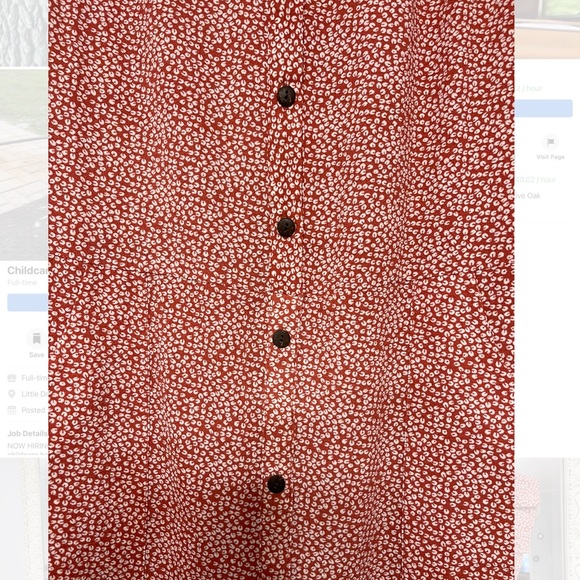 Red and white dress - Picture 6 of 6